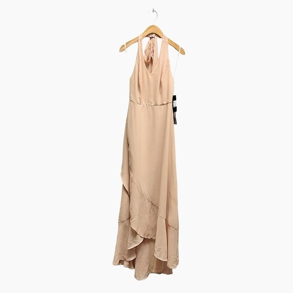 NWT Lulu’s Wrap of‎ Luxury Convertible Dress Blush Nude - Picture 5 of 9